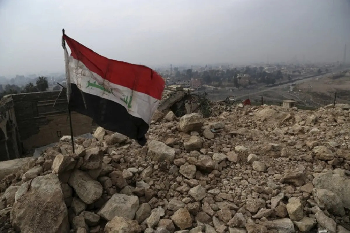 Ilustrasi Bendera Irak (AP)