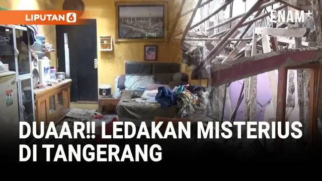 VIDEO: Misterius! Ledakan Dahsyat Guncang Permukiman di Pamulang