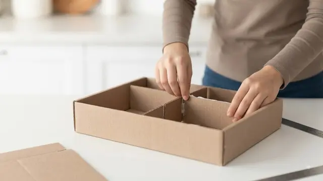 Cara Membuat Organizer Dapur dari Kardus Bekas