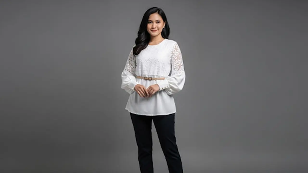 Blouse Brokat Favorit untuk Acara Formal dari Kantoran hingga Buat Lebaran 2026