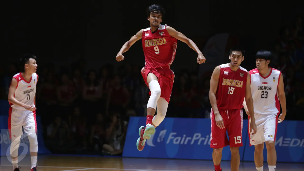 Permalukan Tuan Rumah, Tim Basket Putra Indonesia Melaju ke Final 