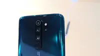 Penampakan Redmi Note 8 Pro yang baru meluncur di Indonesia. (Liputan6.com/ Agustinus Mario Damar)