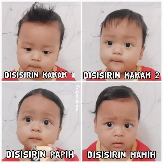 6 Gaya Sisir Rambut Beda Orang Ini Kocak Bikin Senyum