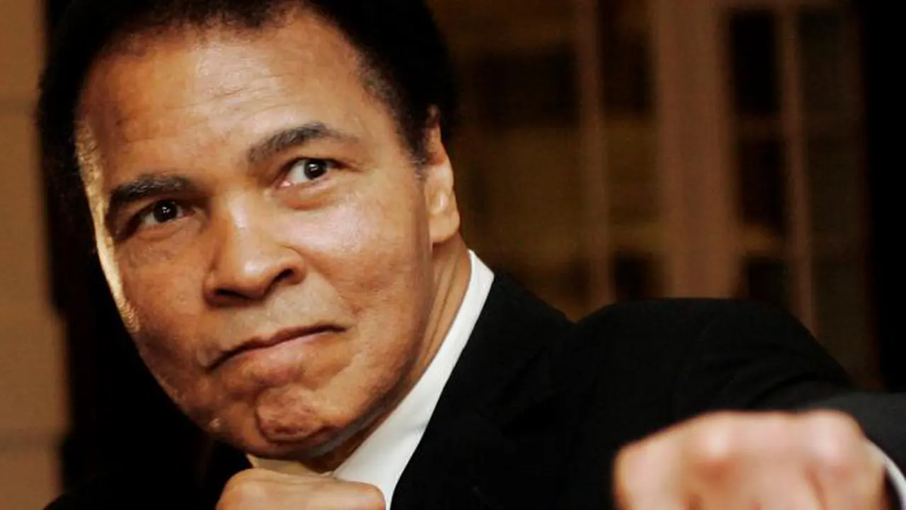 Muhammad Ali.