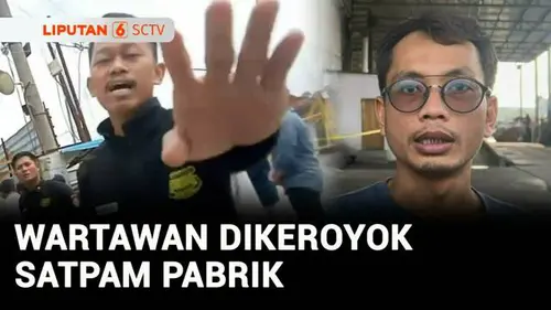 VIDEO: Dikeroyok Satpam, 1 Wartawan dan 2 Staf Humas Kementerian Lingkungan Hidup Terluka