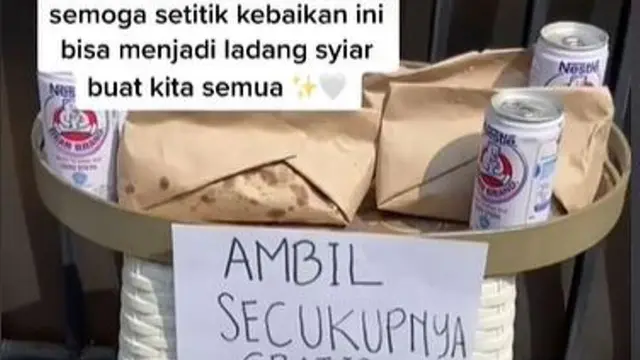 Pasutri Ungkap Pengalaman yang Membuatnya Suka Berbagi Makanan Gratis