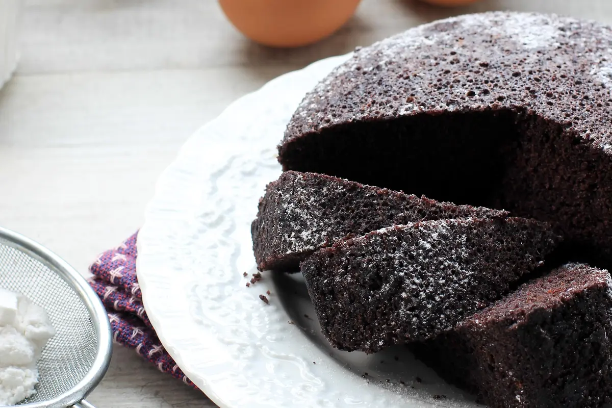 bolu kukus ketan hitam simpel