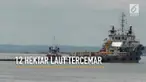 Dampak pencemaran akibat minyak tercecer di teluk Balikpapan, Kalimantan Timur mencapai 12 ribu hektare.