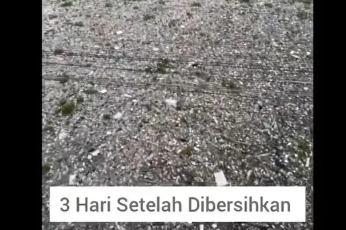 Baru 3 Hari Dibersihkan Pandawara, Sungai Citarum Kembali Dipenuhi Sampah