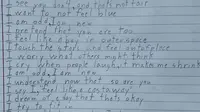 puisi karya anak autis (Sumber: Indy100)