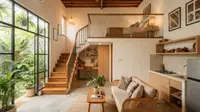 6 Desain Rumah Kecil dengan Kamar di Lantai Atas, Solusi Cerdas untuk Lahan Terbatas