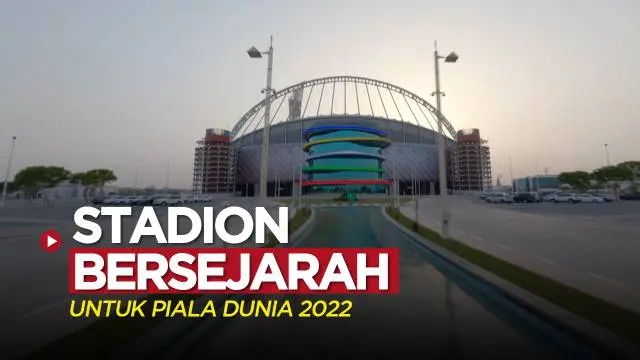 Berita video mengenal secara singkat stadion bersejarah yang digunakan untuk Piala Dunia 2022 di Qatar, yaitu Khalifa International Stadium.