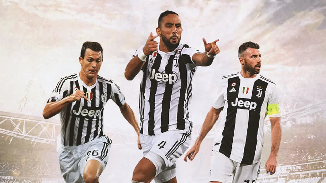 Juventus - Stephan Lichtsteiner, Andrea Barzagli, Medhi Benatia