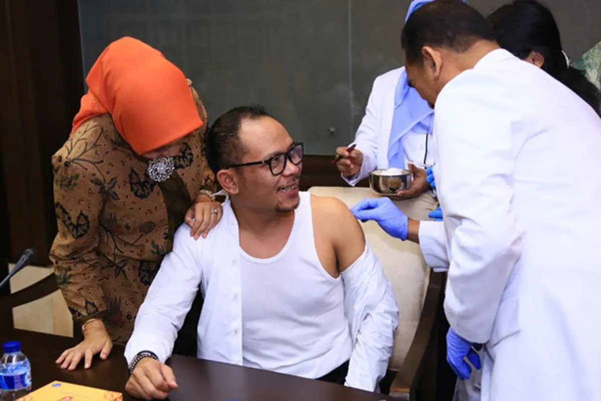 Pegawai Kemnaker Serempak Ikuti Vaksinasi Difteri