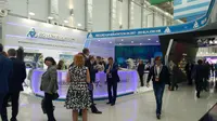 International Forum ATOMEXPO 2018 berlangsung di Sochi, Rusia pada 14 Mei sampai 16 Mei 2018.(Liputan6.con/Nurmayant)