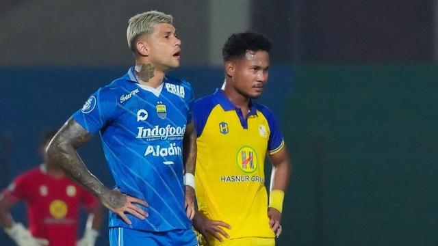 Ciro Alves dan Bagas Kaffa - Barito Putera Vs Persib Bandung di BRI Liga 1 2023/2024
