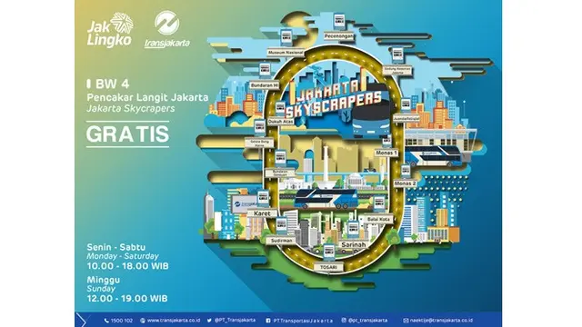Rute bus Pencakar Langit (Jakarta Skyscrapers)