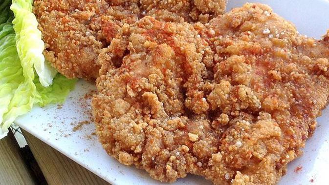 Resep Cara Membuat Ayam Shihlin Homemade (Taiwan Crispy Chicken Fillet