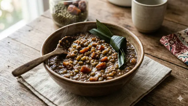Resep Bubur Kacang Hijau Tanpa Santan yang Lezat (Foto: Gemini AI)