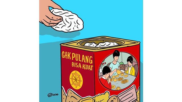 7 Pelesetan Produk Imbau Tak Mudik ala Netizen Ini Kreatif Sekaligus Kocak