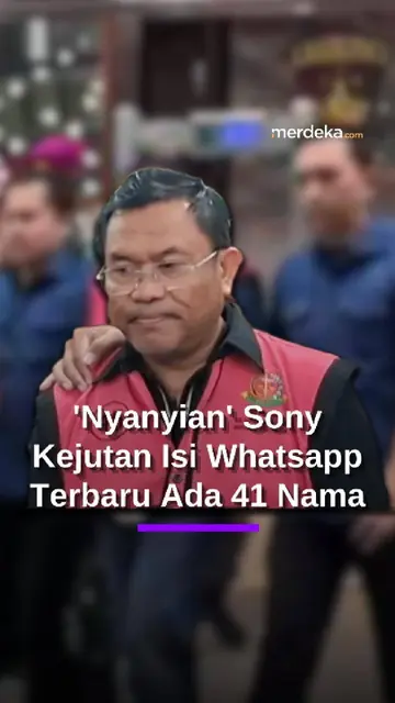 Kejutan Isi WA di HP Sony Eks Petinggi BGN, Muncul 41 Nama Minta Titik SPPG