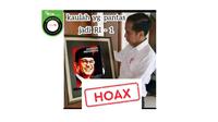 Cek Fakta Presiden Jokowi memegang gambar Anies Baswedan
