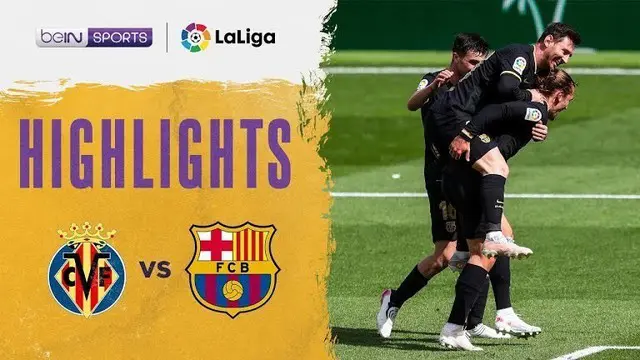 VIDEO: Antoine Griezmann Dua Gol, Barcelona Kalahkan Villareal 2-1 di Liga Spanyol