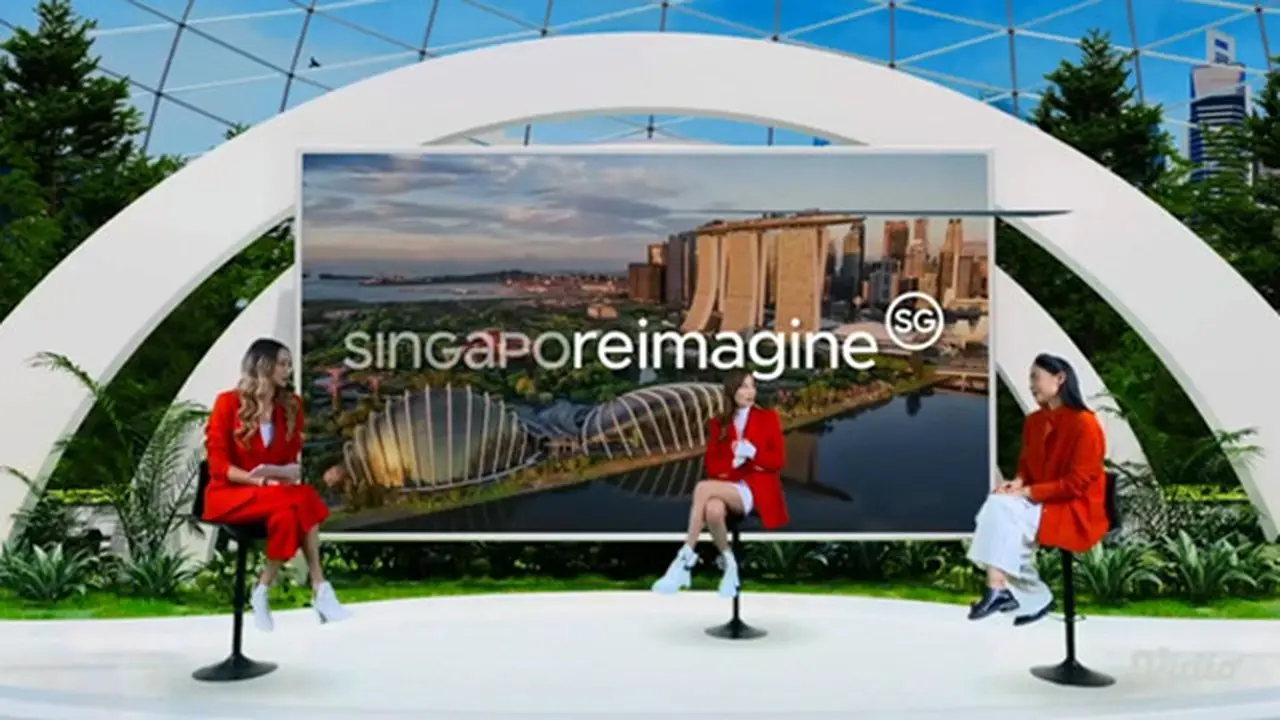 Highlight Keseruan SingapoReimagine Virtual Fashion Show