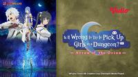 DanMachi Arrow of the Orion juga dikenal dengan nama Is It Wrong to Try to Pick Up Girls in a Dungeon: Arrow of the Orion. (Dok. Vidio)