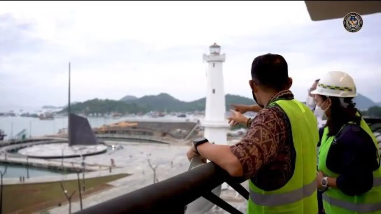 Menparekraf  Sandiaga Uno di Labuan Bajo, NTT