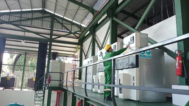 Pembangkit Listrik Tenaga Mikro Hidro (PLTMH) Panji Muara