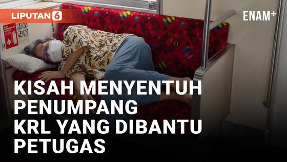 VIDEO: Kisah Penumpang KRL Dapat Bantuan dari Petugas saat Sakit