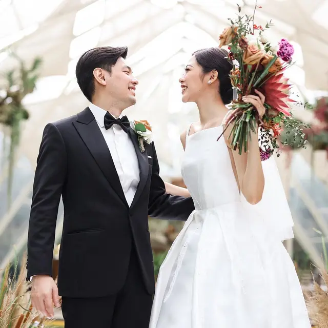 Momen Pernikahan Danita Eks Princess dan Nicolas Gunawan. (Sumber: Instagram/danitasigarlaki)