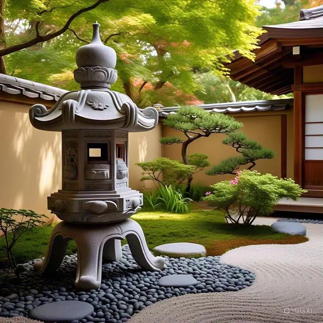 Taman Jepang Pedesaan