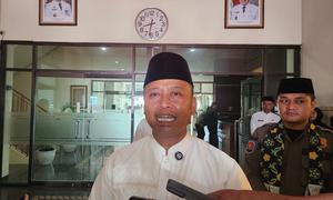 Wali Kota Depok, Supian Suri saat ditemui di Balai Kota Depok. (Liputan6.com/Dicky Agung Prihanto)