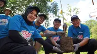 Aksi Penanaman Pohon Dalam Rangka Memperingati Hari Gerakan Satu Juta Pohon Sedunia 2024.