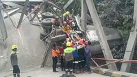 Bikin Jembatan Busui Ambruk, Kementerian PU Minta Perusahaan Truk Semen Perbaiki