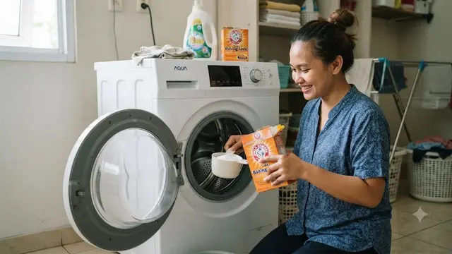 Gunakan Baking Soda untuk Membantu Menetralisir Bau (AI Generated)