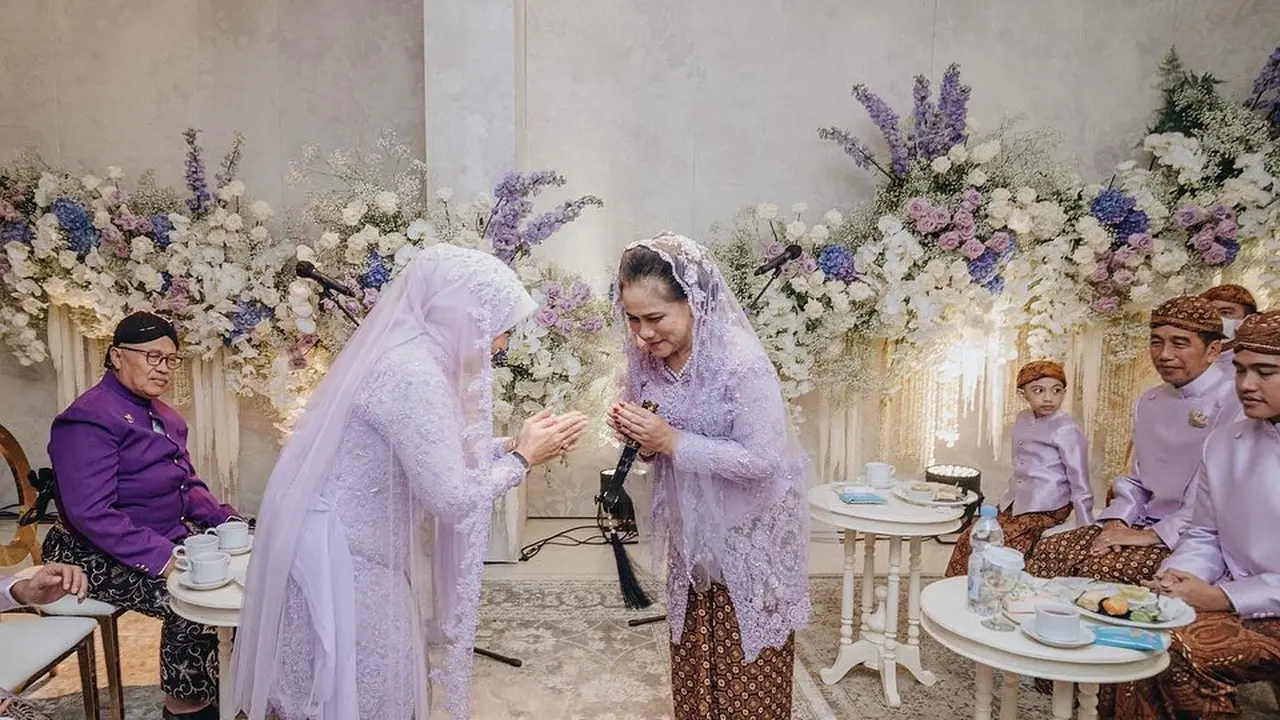 Jan Ethes di pernikahan Kaesang Pangarep dan Erina Gudono. (Foto: Michael Omar Liman dari Instagram @mike.omarr)
