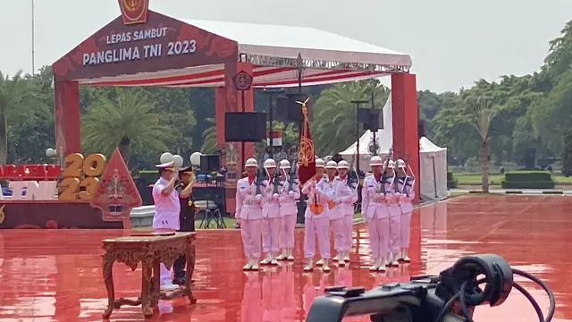 Agus Subiyanto Resmi Terima Jabatan Panglima TNI dari Yudo Margono