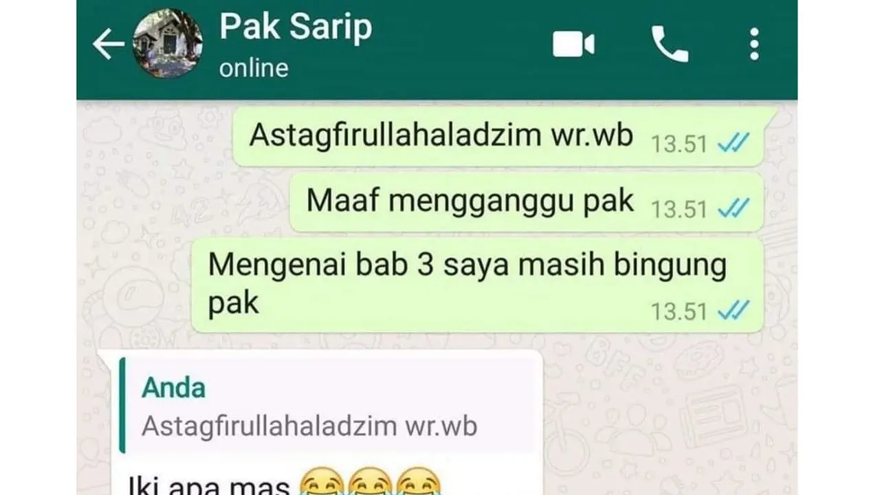 6 Chat Salah Ketik Ini Endingnya Bikin Ketawa Lepas, Kocak