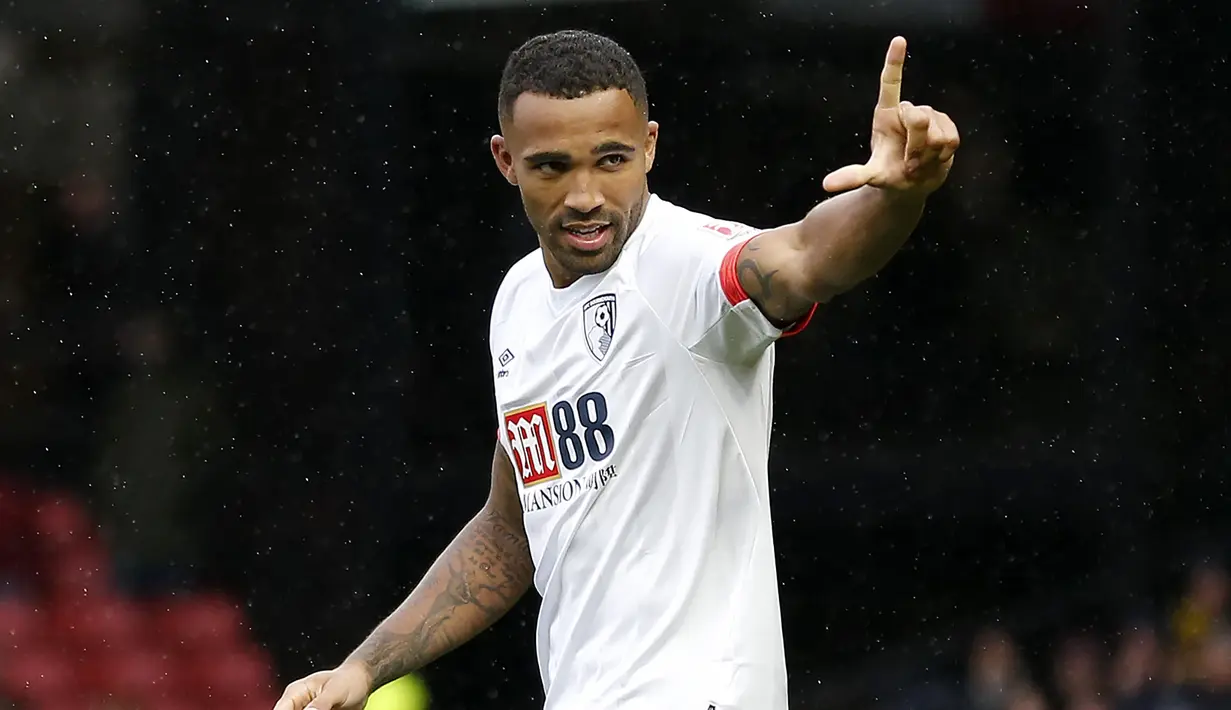 5. Callum Wilson (Bournemouth) - 6 gol dan 4 assist (AFP/Ian Kington)