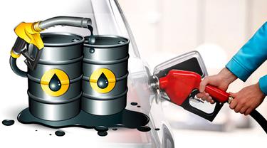 Ilustrasi Harga Minyak Naik