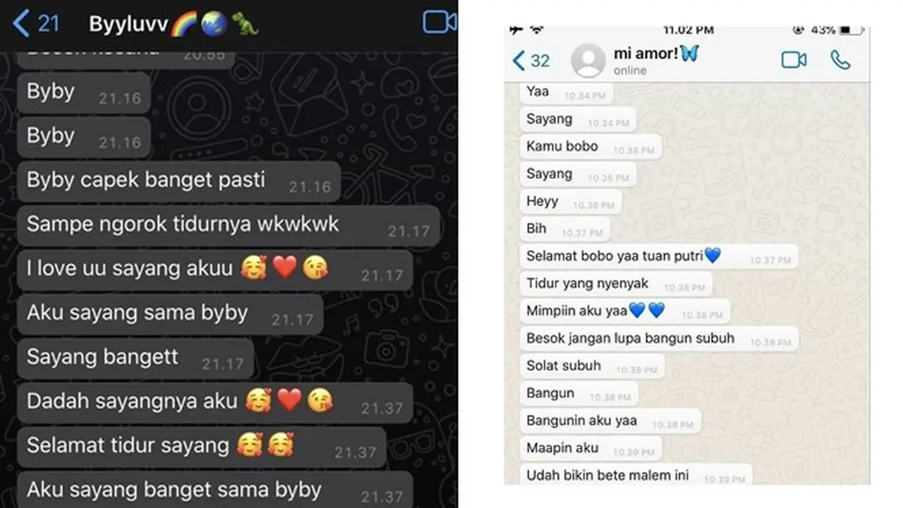 6 Spam Chat ke Pacar Sebelum Tidur Ini Bikin Baper