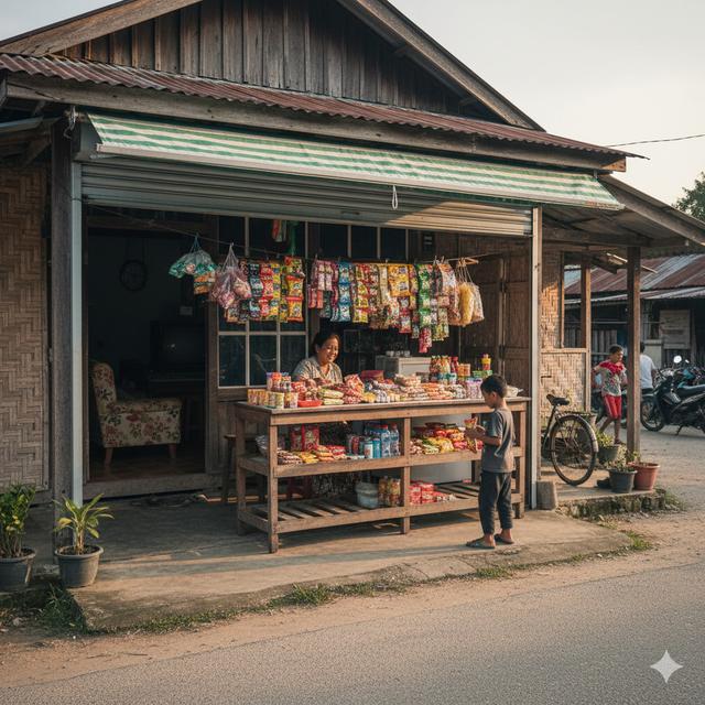 9. Toko Kelontong Online--Offline