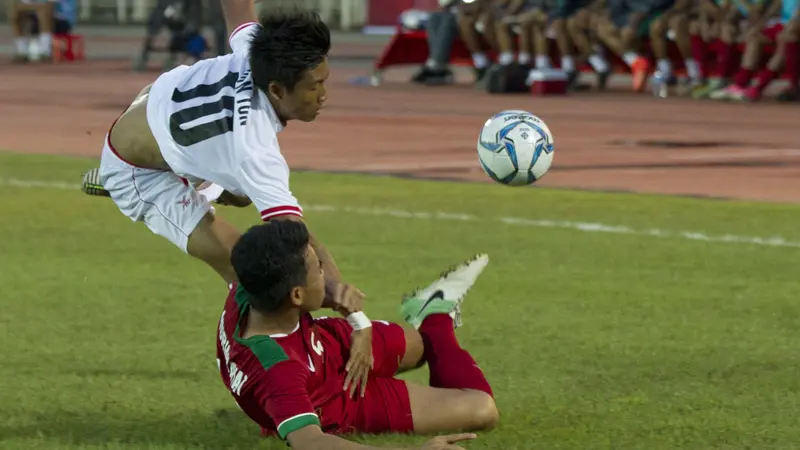 Timnas Indonesia U-19, Myanmar, AFF U-18 2017