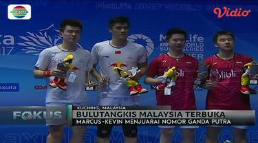 Tim bulutangkis Indonesia merebut satu gelar juara dalam turnamen Malaysia Terbuka Super Series Premier. 