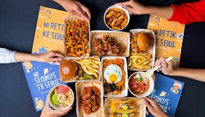 Hidangan 60 Seconds to Seoul.