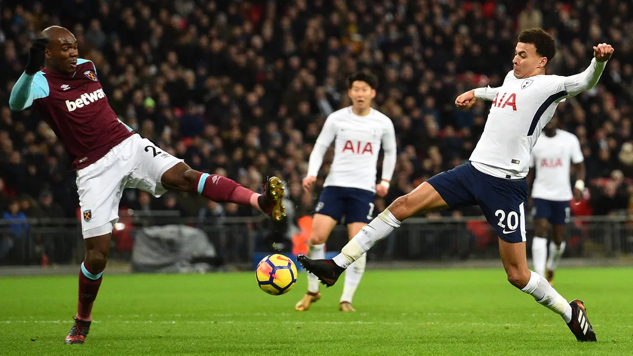 Tottenham Diimbangi West Ham di Wembley Stadium