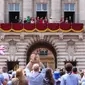 Balkon ikonik di Istana Buckingham. (Dok: Adrian Dennise/AFP)